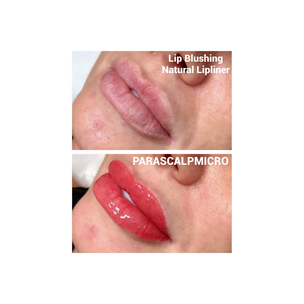Lip Blushing & Natural Lipliner Micropigmentation Permanent Makeup Cosmetic Tattoo- PARASCALPMICRO INSTITUTE